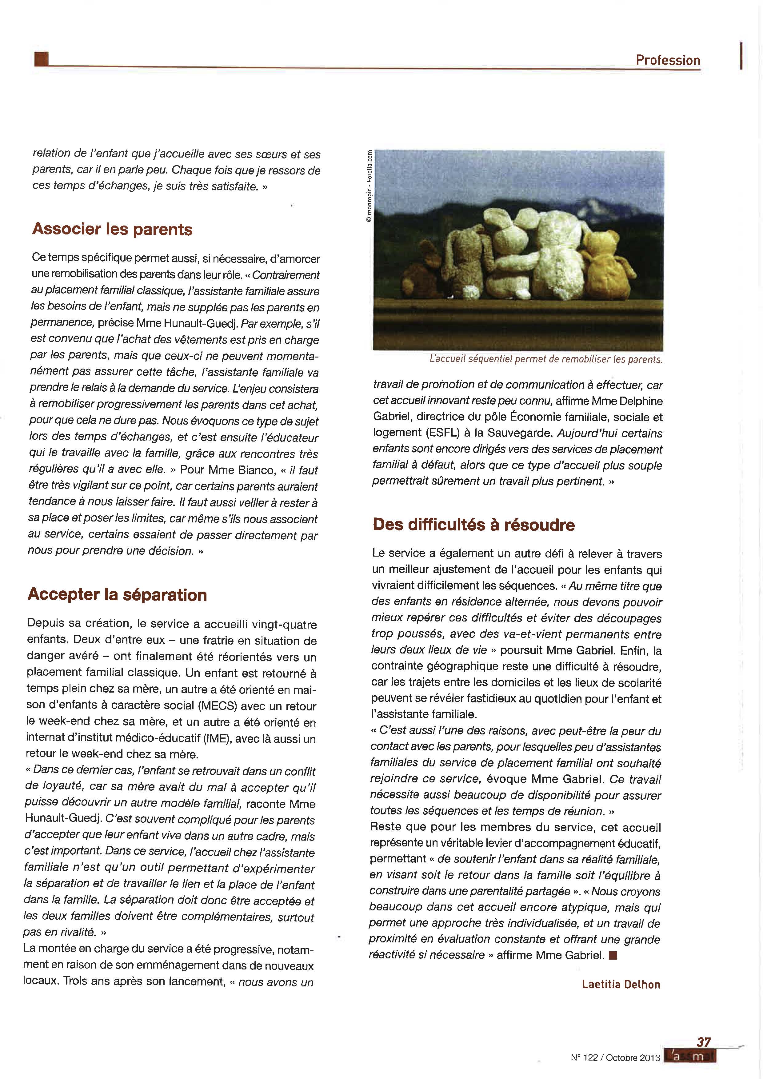 38 - Accueil séquentiel Page 3 - magazine ASSMAT - Oct 2013